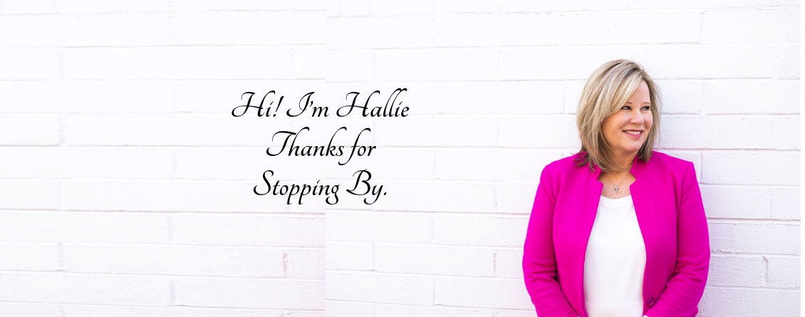 Hi I'm Hallie Thanks for stopping by to read my blog